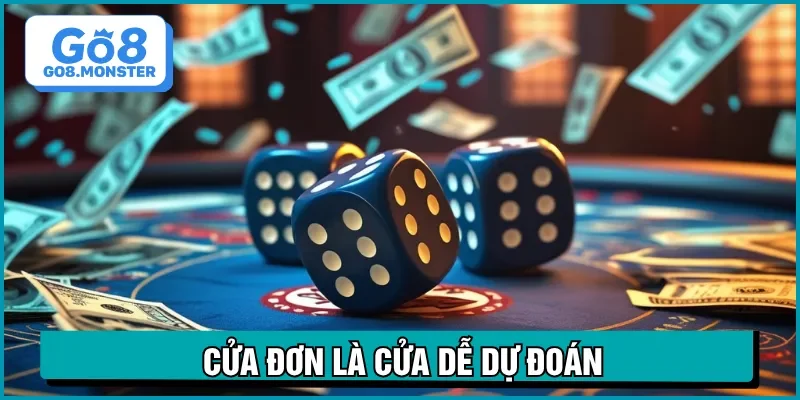 cách chơi tài xỉu cửa cược đơn