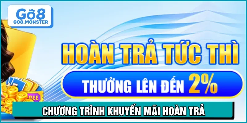 chương trình khuyến mãi hoàn trả
